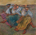russiske dansere - Edgar Degas — visning af kunstværket