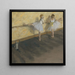 Danseurs s'exerçant à la barre - Edgar Degas — indrammet kunstværk på væggen