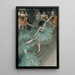 Reproduktion af maleriet Grøn danserinde - Edgar Degas