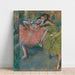 Reproduktion af maleriet af Danseudøvere i hjemmet - Edgar Degas