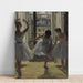 Reproduktion af maleriet af Danseudøvere i et træningslokale (Tre dansere) - Edgar Degas