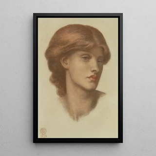 Dante Gabriel Rossetti - Study of Alexa Wilding.webp