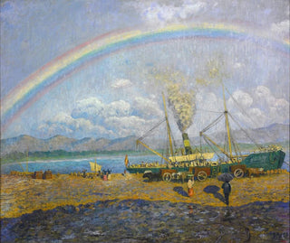 Daro de Regoyos - The Downpour Santoa Bay.webp