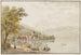 Vue d'Oberhofen sur le Lac de Thoune - David Alois Schmid — visning af kunstværket