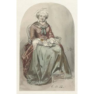 David Bles - Zittende oude dame.webp