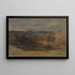 Abbaye de Bolton - David Cox — indrammet kunstværk på væggen