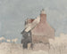 Cottage i Northfleet, Kent - David Cox — visning af kunstværket