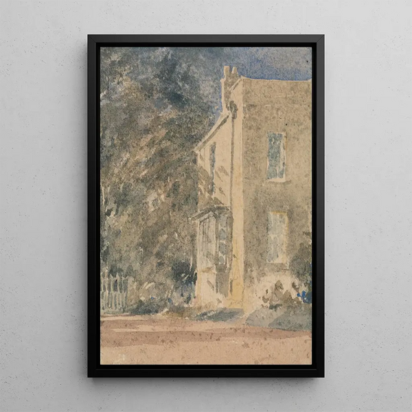 Maison de Greenfield - David Cox — indrammet kunstværk på væggen