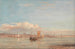Greenwich Hospital fra Woolwich Reach - David Cox — visning af kunstværket