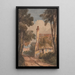 Reproduktion af maleriet Harborne - David Cox