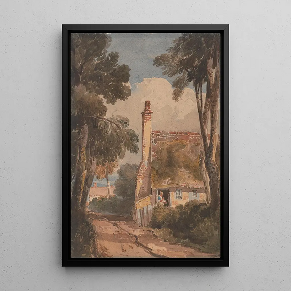 Reproduktion af maleriet Harborne - David Cox