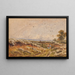 Landskabsscene - David Cox — indrammet kunstværk på væggen