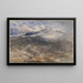Hauts de montagne Cader Idris - David Cox — indrammet kunstværk på væggen