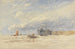 Sur la Medway - David Cox — visning af kunstværket