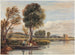 På Themsen - David Cox — visning af kunstværket