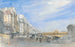 Pont Neuf fra Quai de l'École, Paris - David Cox — visning af kunstværket