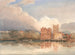 Vue du palais de Lambeth sur la Tamise - David Cox — visning af kunstværket