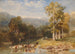 Jonction de la Llugwy og de Conway - David Cox Jnr — visning af kunstværket