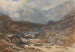 Ruisseau de montagne gallois - David Cox Jnr — visning af kunstværket