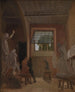 billedhuggeren Jens Adolph Jerichau i hans værksted i Rom - David Jacobsen — visning af kunstværket