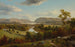 Vue de New Windsor, rivière Hudson - David Johnson — visning af kunstværket