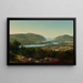 Vue depuis Garrison West Point New York - David Johnson — indrammet kunstværk på væggen