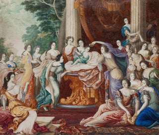 David Klcker Ehrenstrahl - Allegory of King Karl XIIs birthday.webp