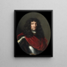 Erik Dahlberg 1625-1703 - David Klöcker Ehrenstrahl — indrammet kunstværk på væggen