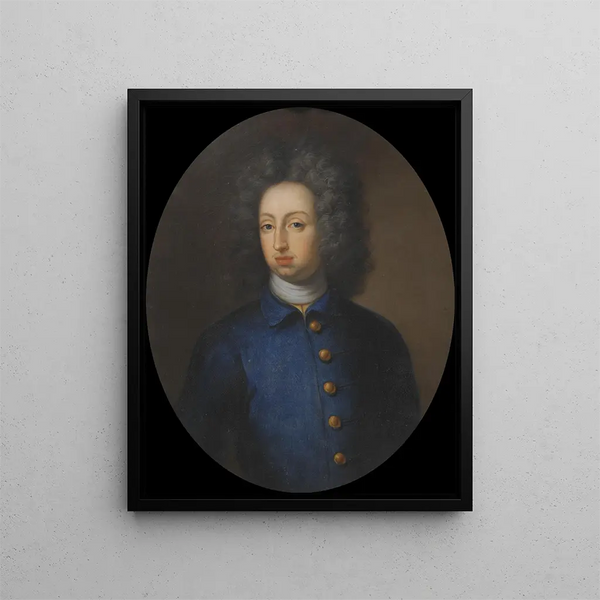 Charles XI, konge af Sverige - David Klöcker Ehrenstrahl — indrammet kunstværk på væggen