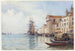"Le canal de la Giudecca avec des navires près de l'église des Gesuati" af David Law — visning af kunstværket