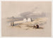 Approche du temple de Wadi es-Sebua, Nubie - David Roberts — visning af kunstværket