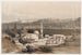 Le Caire fra Citzenib-porten mod Suez-ørkenen - David Roberts — visning af kunstværket