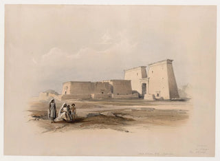 Dakke en Nubie, 14. november 1836 - David Roberts — visning af kunstværket