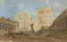 Entréen til Isis-templet ved Philae - David Roberts — visning af kunstværket