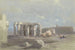 Fragments d'une statue colossale au Memnonium, Thèbes - David Roberts — visning af kunstværket