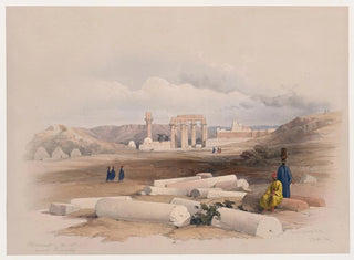 Hermont Armant gammel Hirmonthis, 26. november 1838 - David Roberts — visning af kunstværket