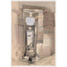 Reproduktion af maleriet Karnak 27. november 1838 - David Roberts