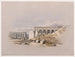 Sideudstilling af templet kaldet Typhonium i Dendara - David Roberts — visning af kunstværket