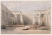 Medinet Abou Medinet Habu Thèbes 5. december 1832 - David Roberts — visning af kunstværket