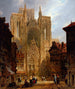 Cathédrale de Rouen - David Roberts — visning af kunstværket