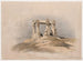 Temple de Wady Kardassy Qirts en Nubie - David Roberts — visning af kunstværket