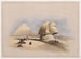 Le Grand Sphinx et les pyramides de Gizeh - David Roberts — visning af kunstværket
