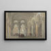 La mosquée de Cordoue - David Roberts — indrammet kunstværk på væggen