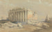 Le Temple de Baalbek - David Roberts — visning af kunstværket