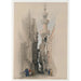 Le minaret de la mosquée El Rhamree - David Roberts — visning af kunstværket