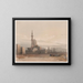 Tombeaux des califes du Caire - David Roberts — indrammet kunstværk på væggen