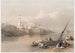 Vue sur le Nil, færge mod Gizeh - David Roberts — visning af kunstværket