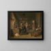 Alchimiste - David Teniers den Yngre — indrammet kunstværk på væggen