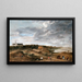 murstensfabrikanter nær Hemiksem - David Teniers den Yngre — indrammet kunstværk på væggen