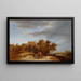 Ved Vejen - David Teniers den Yngre — indrammet kunstværk på væggen